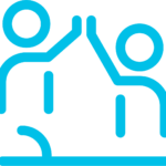 high-five-blue/png
