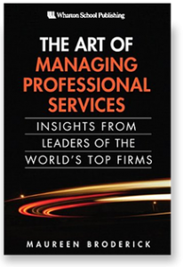 The Art of Managing Professional Services bookcover